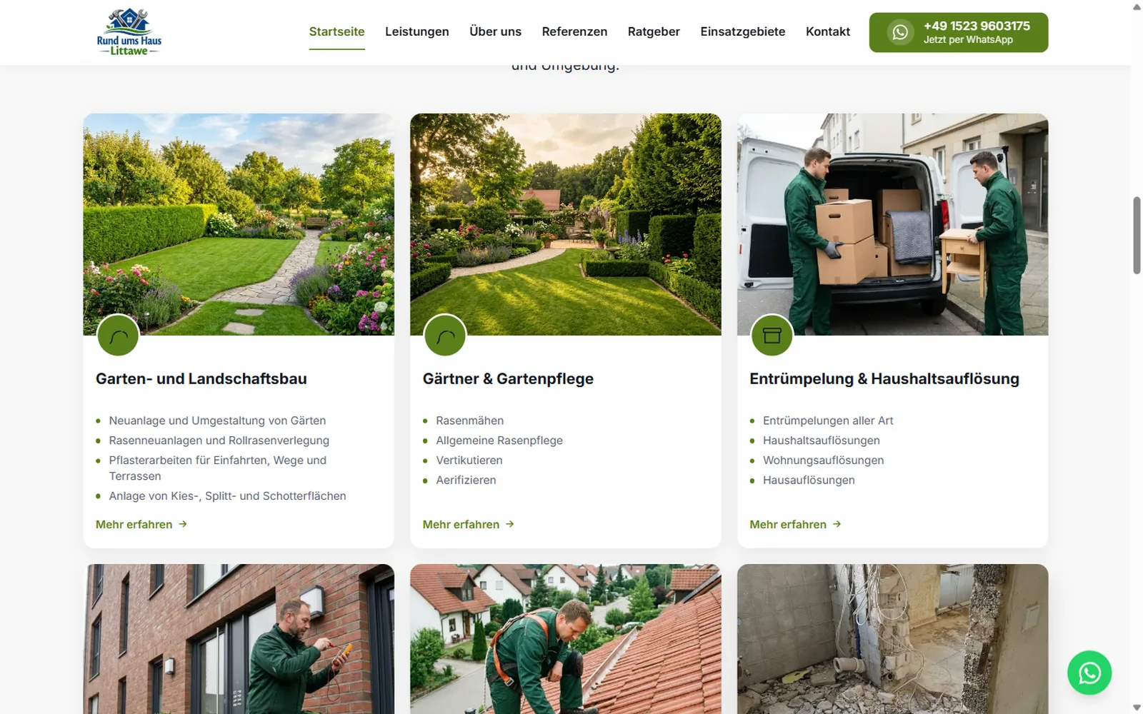 Rund ums Haus Littawe, Sektion 1