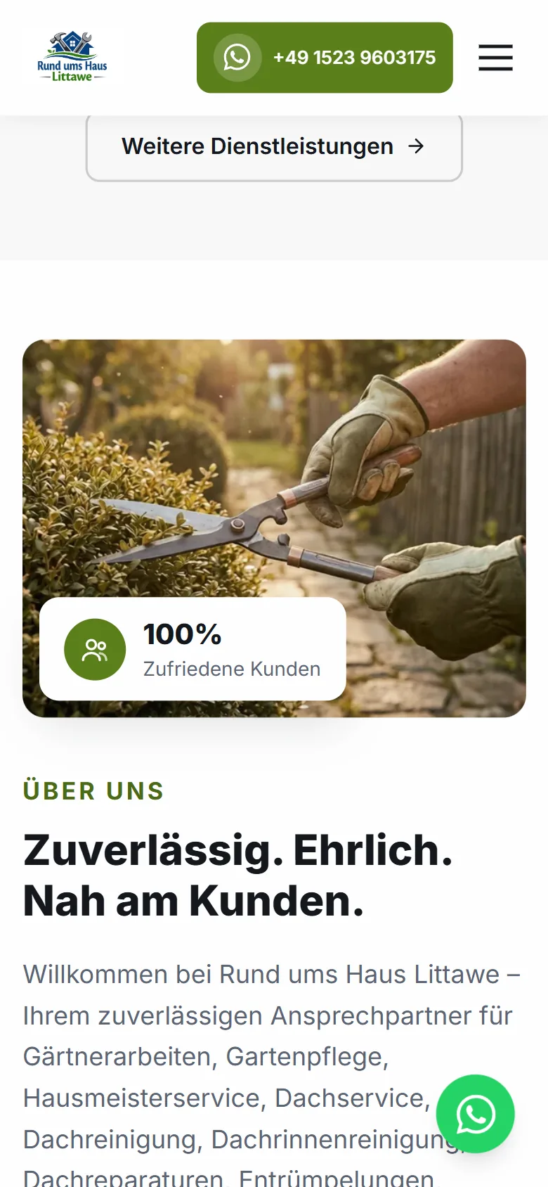 Rund ums Haus Littawe, Telefon, innen