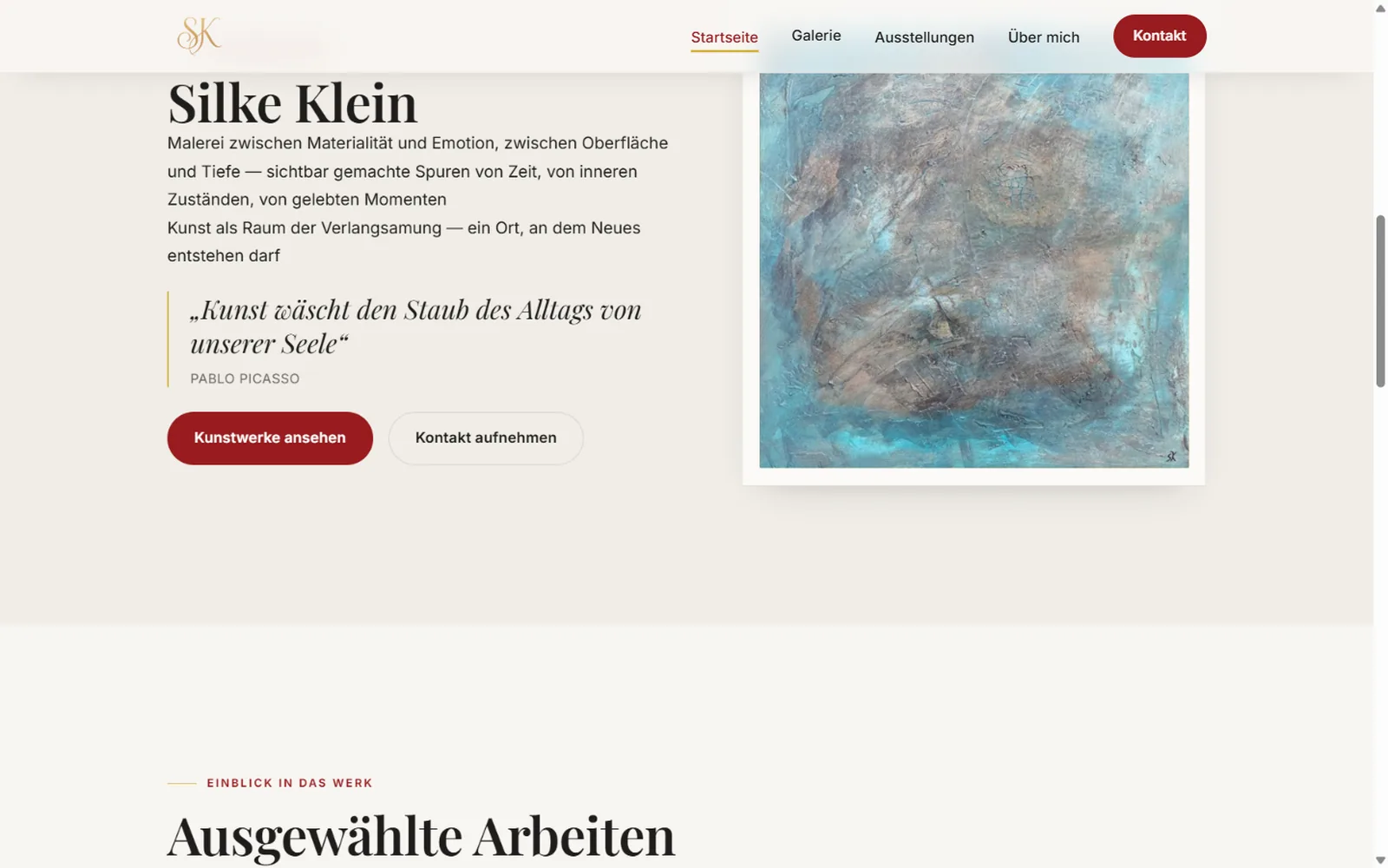 Silke Klein Art, Sektion 1