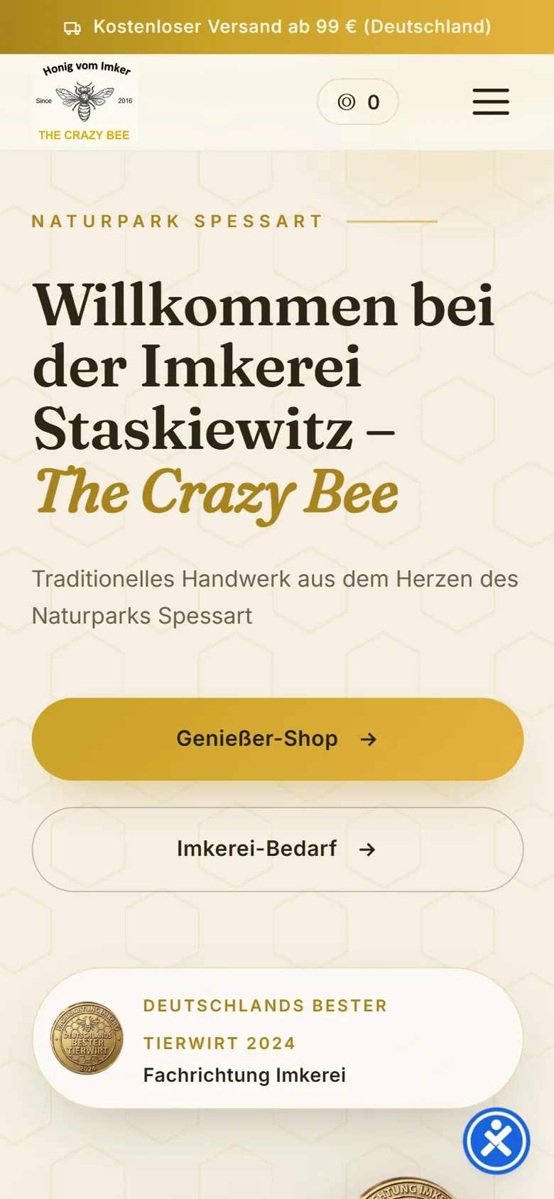 The Crazy Bee, Telefon, Start